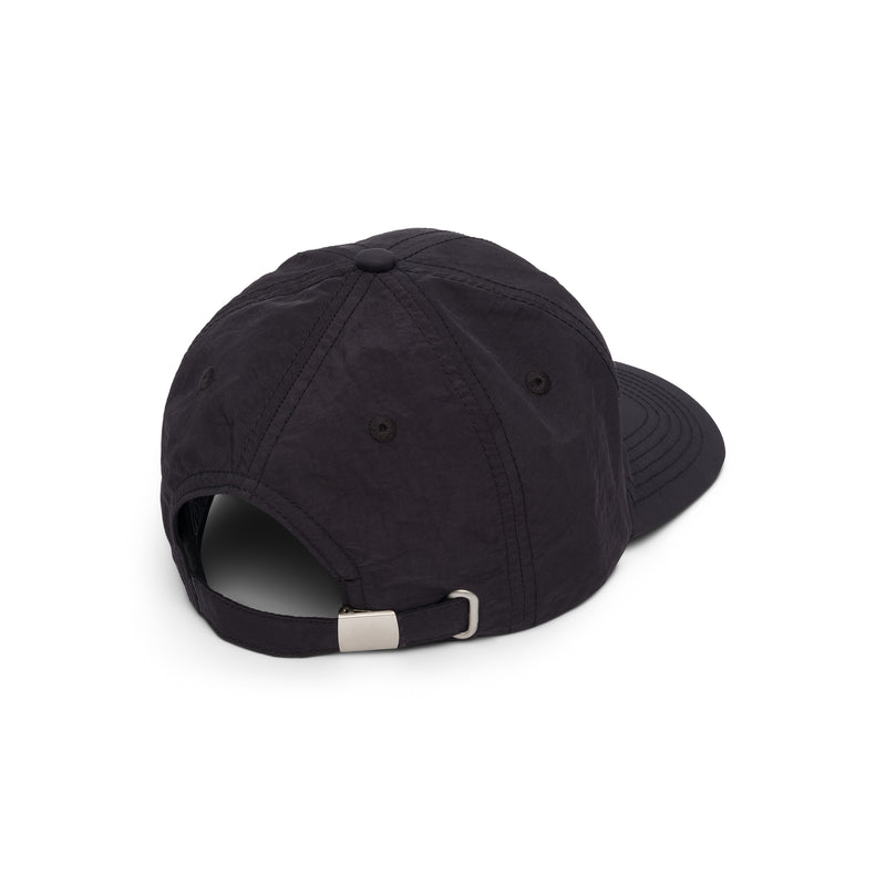 Medieval 6 Panel Strapback Black