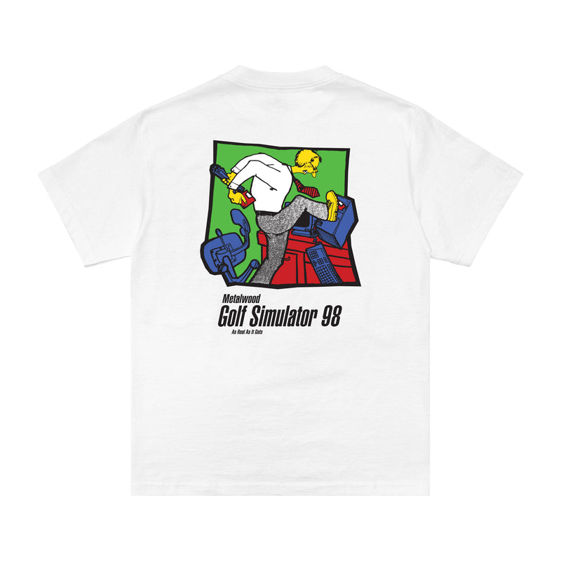Simulator 98 Tee White