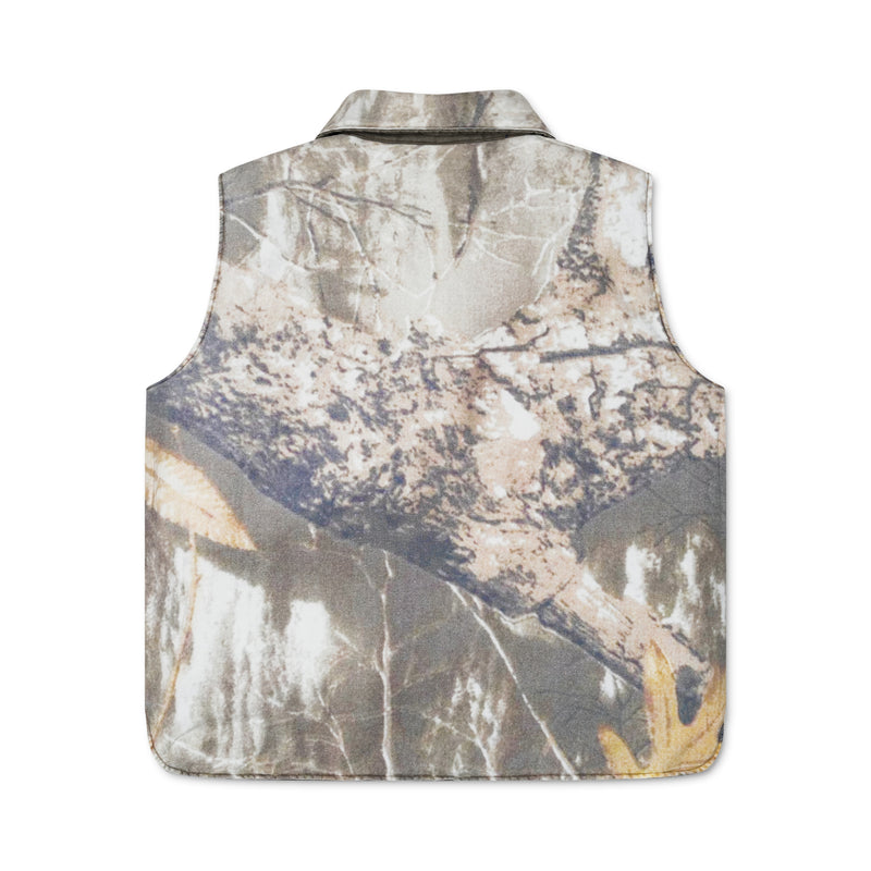 Polyfill Reversible Vest Fatigue Green