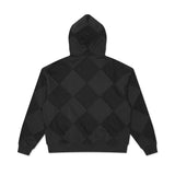 Diamond Terry Hoodie Black