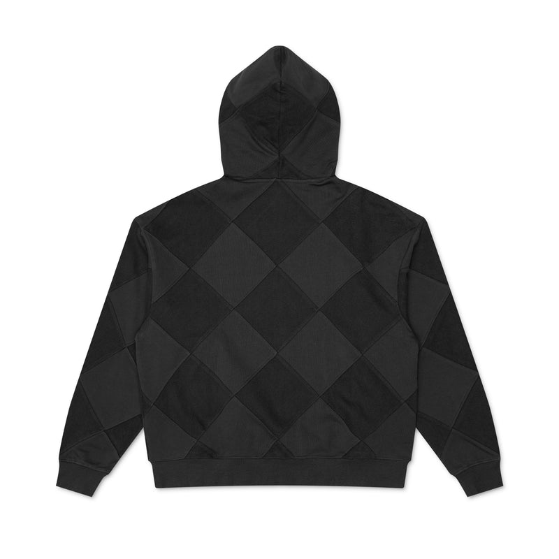 Diamond Terry Hoodie Black