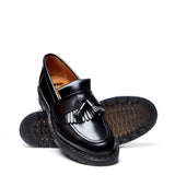 Tassel Loafer - Black Hi-Shine