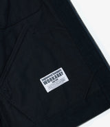 Short Jacket Dark Navy Cotton Moleskin