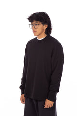 Panel Sweatshirt Black