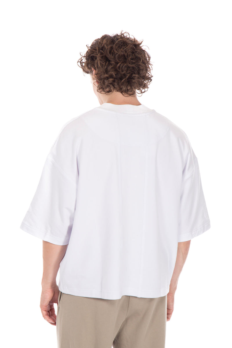 Box Fit Tee White