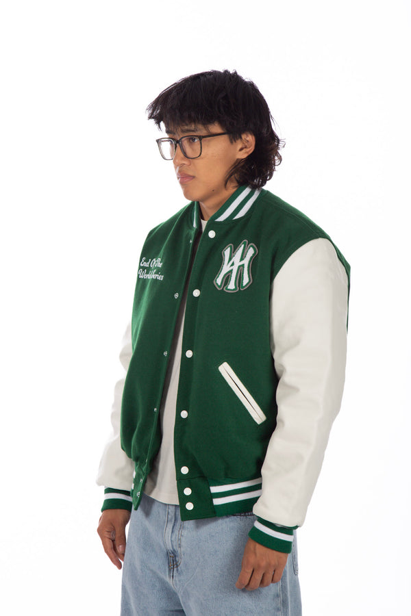 Majors Varsity Jacket Green