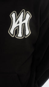 Majors Chenille Logo Hoodie Black