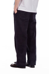 Wide Corduroy Trouser Navy