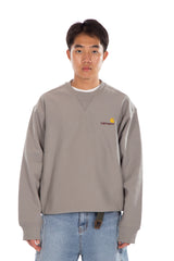 American Script Crewneck Sweat Marengo