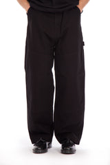 Wide Panel Pant Black