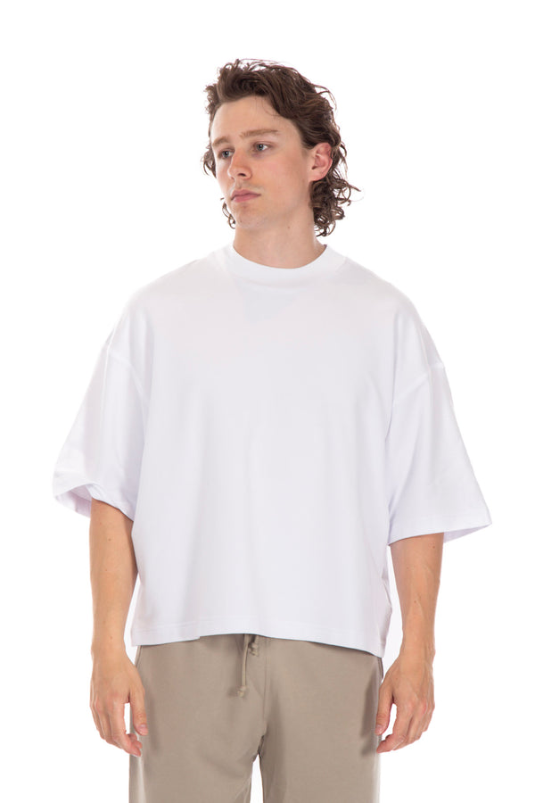 Box Fit Tee White