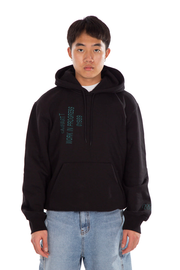 Hooded Signature Sweatshirt Black