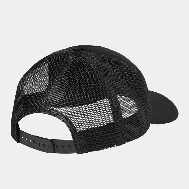 Signature Trucker Cap Black/White