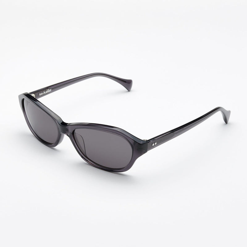 Wesley Sunglasses Transparent Grey