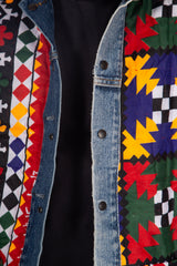 Jean Jacket + Rug Covered Reversible Jacket
