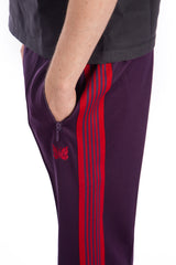 Narrow Track Pant - Poly Smooth Dark Purple