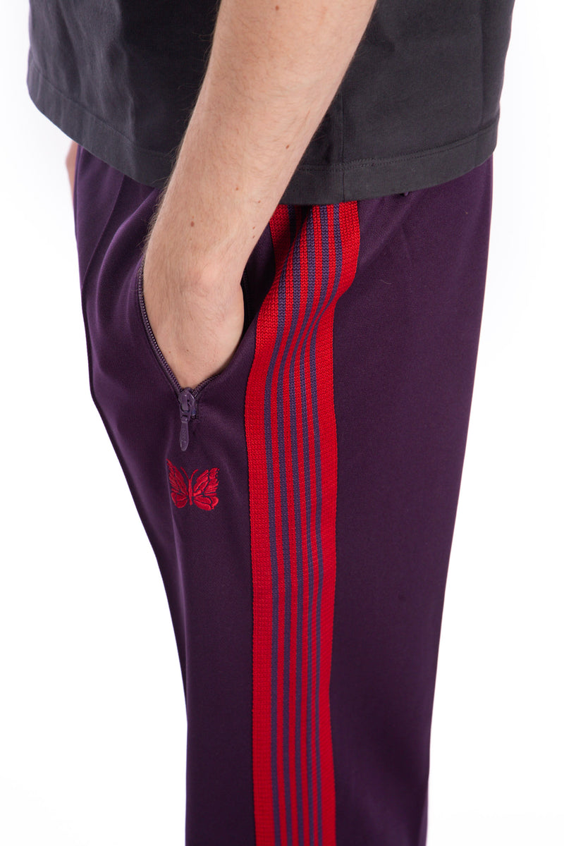 Narrow Track Pant - Poly Smooth Dark Purple