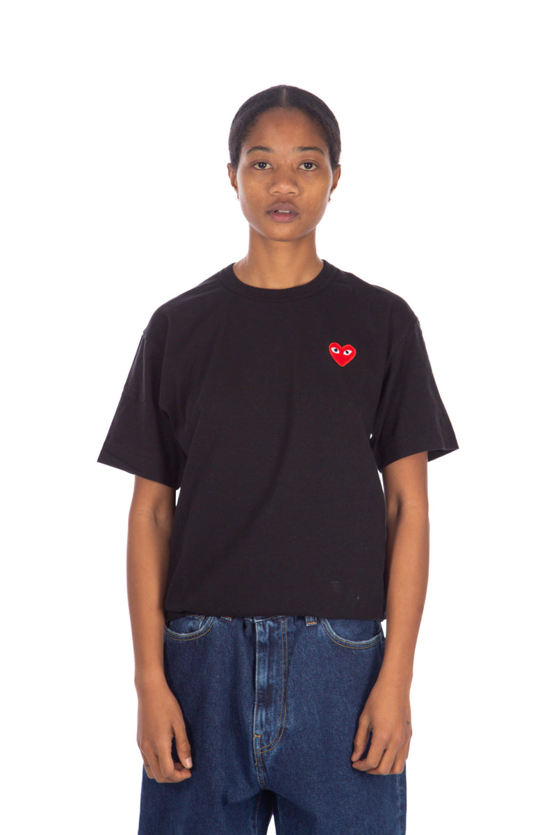 Heart Logo Tee Black / Red