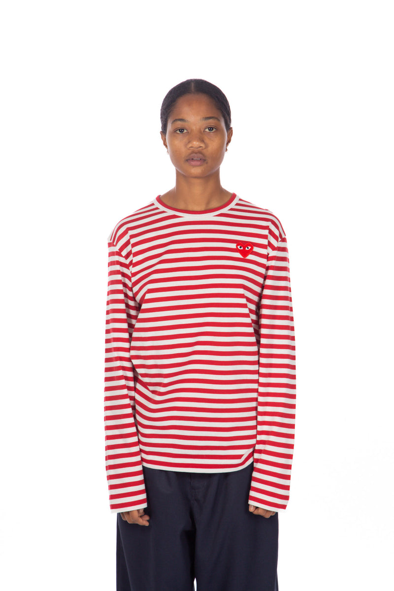 Red Striped Long Sleeve