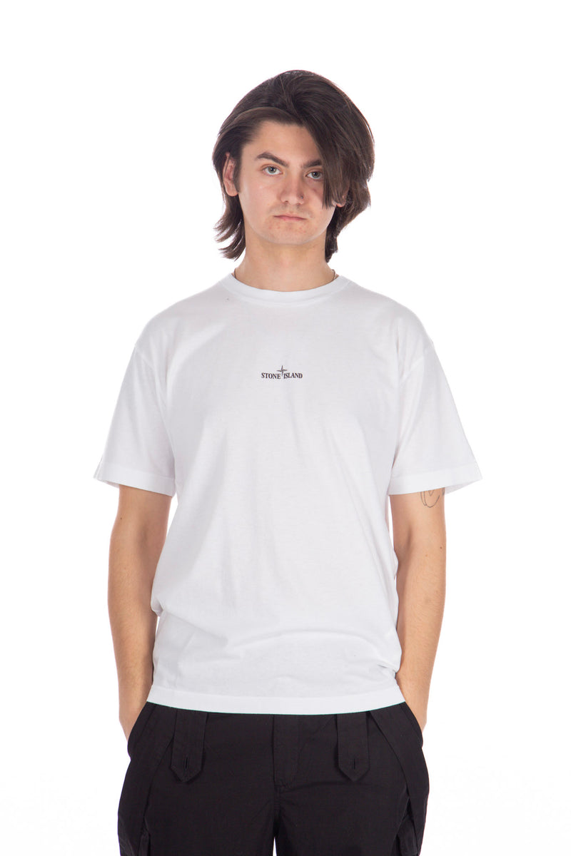 Institutional One Print Tee White