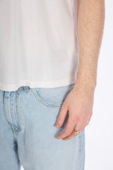 New Box T-shirt White Clean Jersey