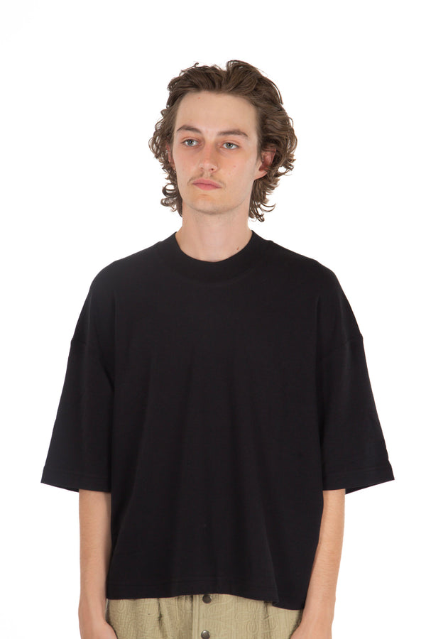 Box Fit Tee Black / White