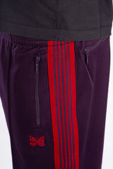 Narrow Track Pant - Poly Smooth Dark Purple