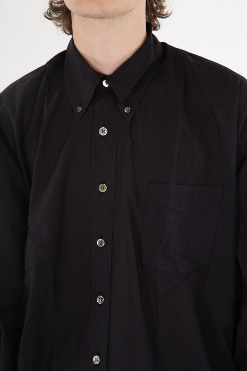 Borrowed BD Shirt Black Voile