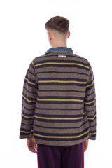 Jean Jacket + Blanket Covered Reversible Jacket