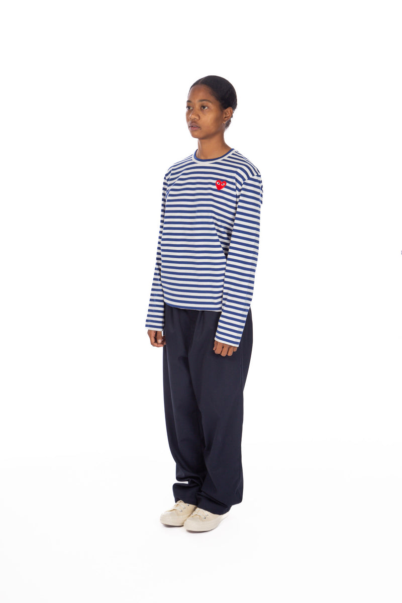Blue Striped Long Sleeve