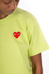 Heart Logo Tee Green / Red