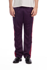 Track Pant Poly Smooth Dark Purple