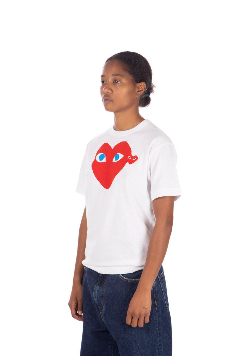 Big Red Heart W/ Blue Eyes Tee