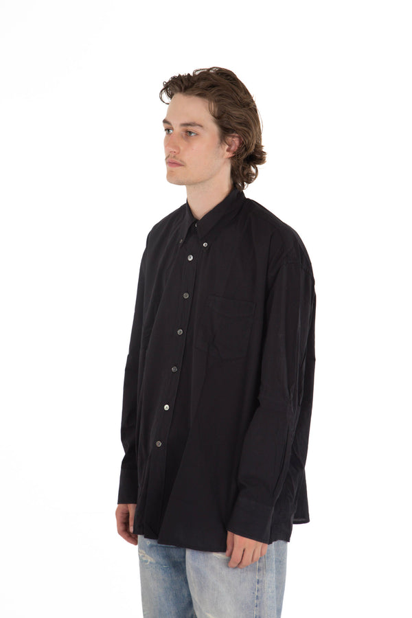 Borrowed BD Shirt Black Voile