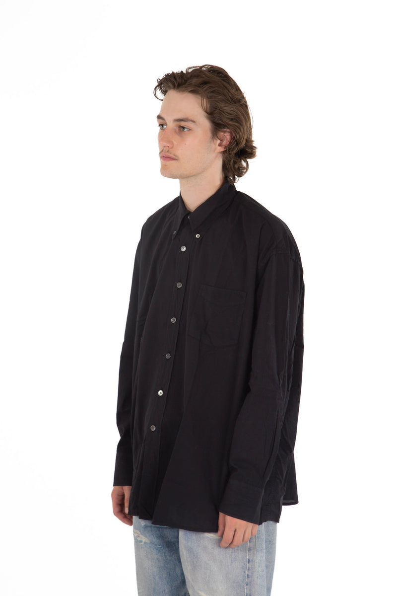 Borrowed BD Shirt Black Voile