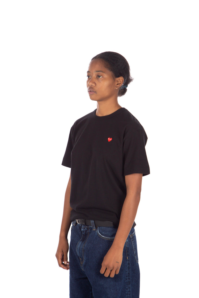 Black / Red Tee Little Heart