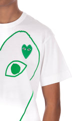 Green Stretch Outline Tee
