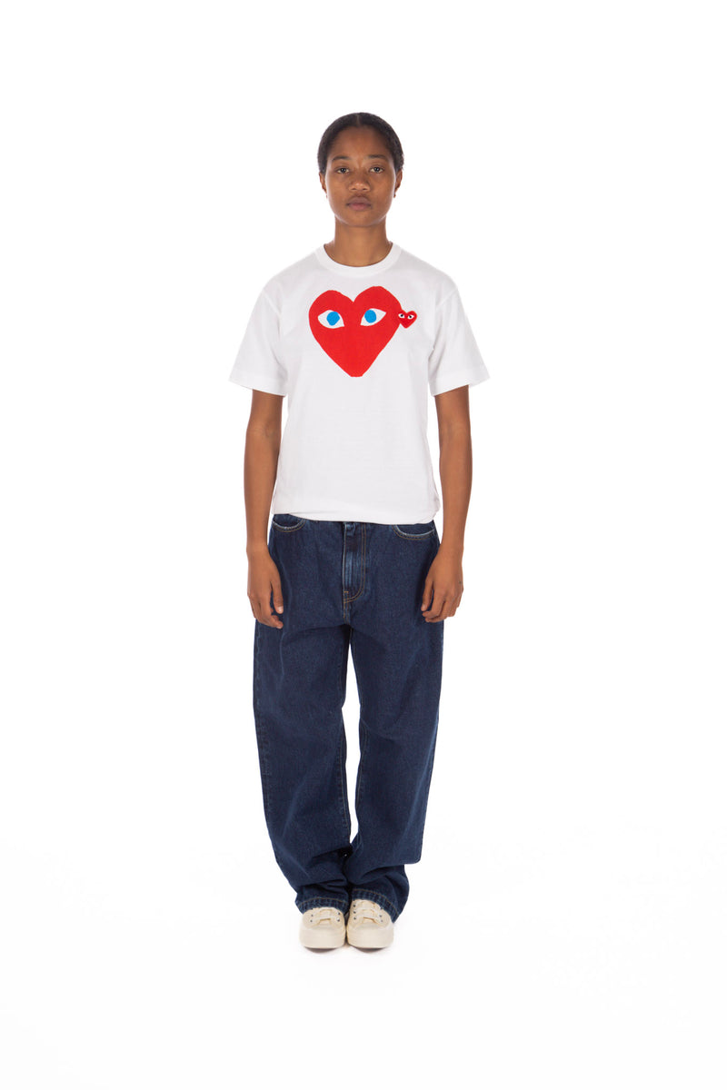 Big Red Heart W/ Blue Eyes Tee