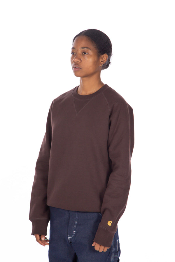 Chase Crewneck Dark Umber