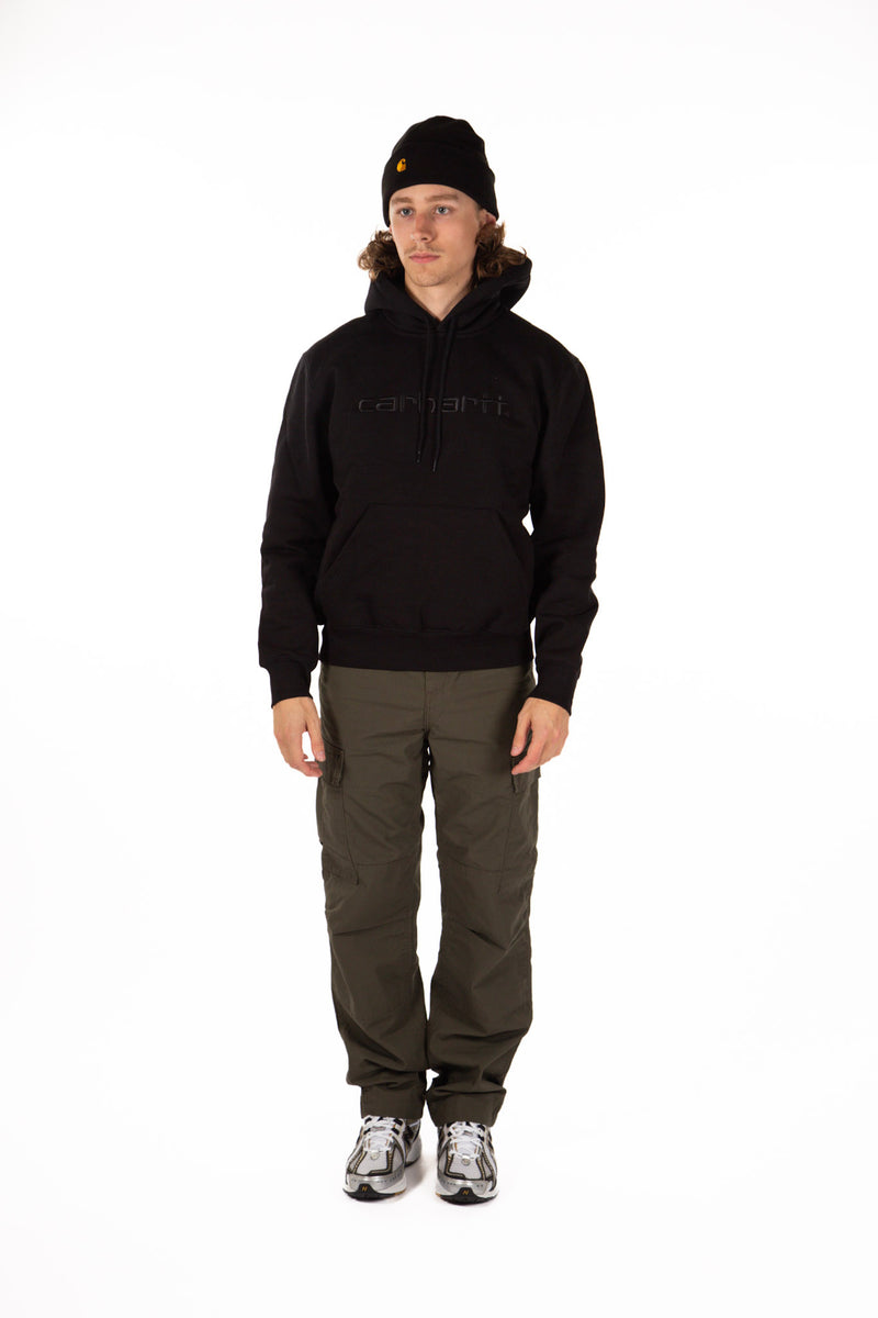 Hooded Carhartt Sweatshirt Black / Black