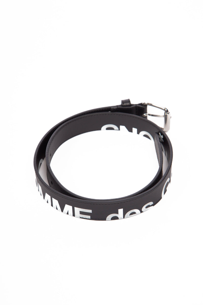 Huge Logo Belt Black