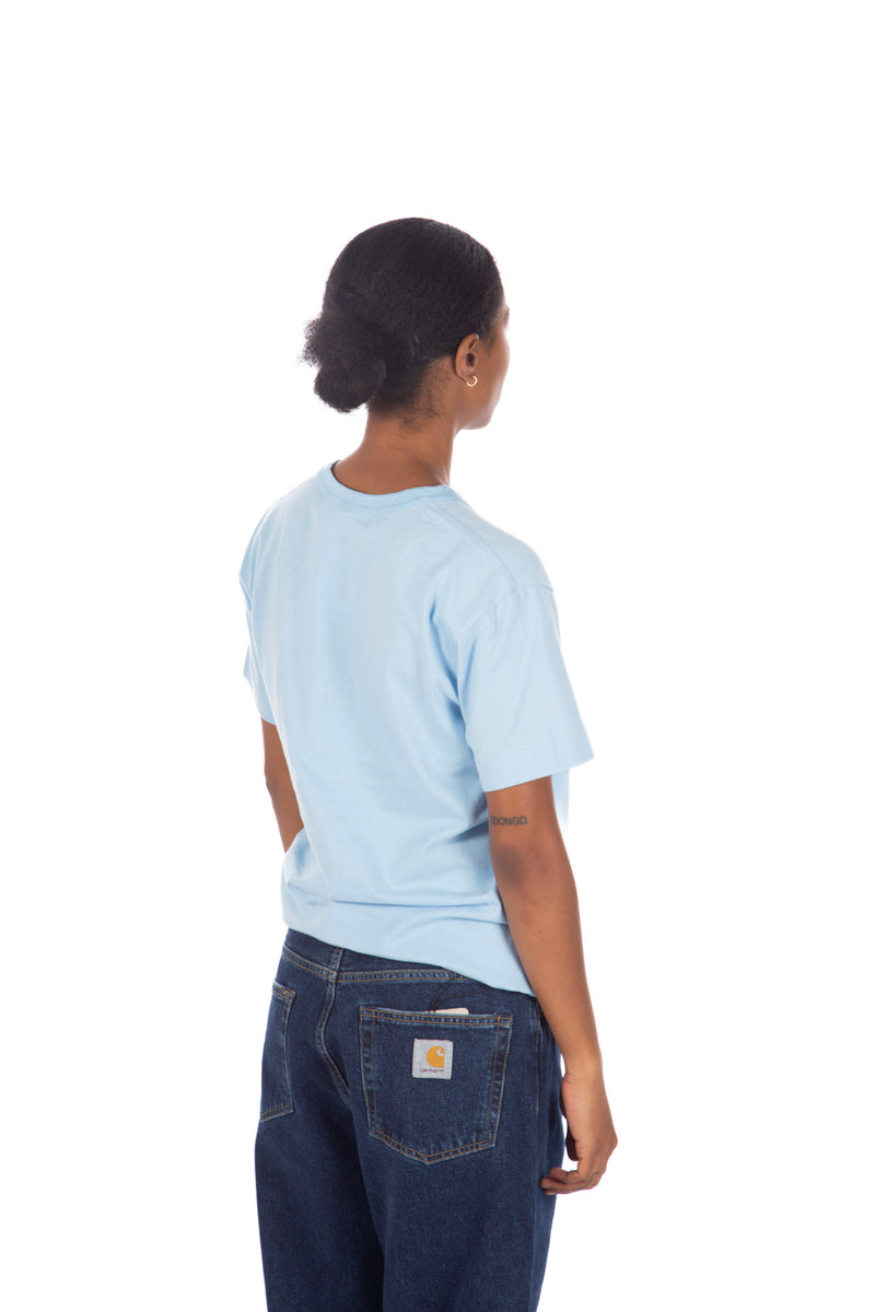 Heart Logo Tee Blue / Red