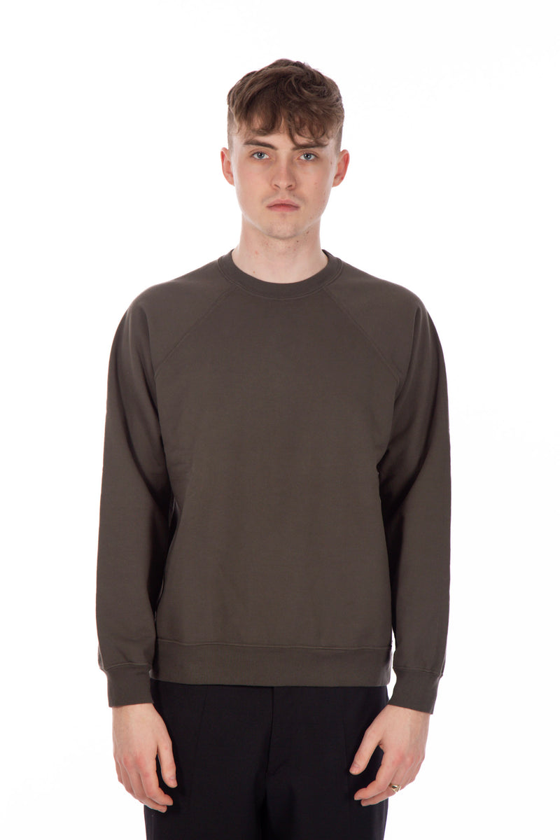 Heavyweight Raglan Sweatshirt Pure Brown