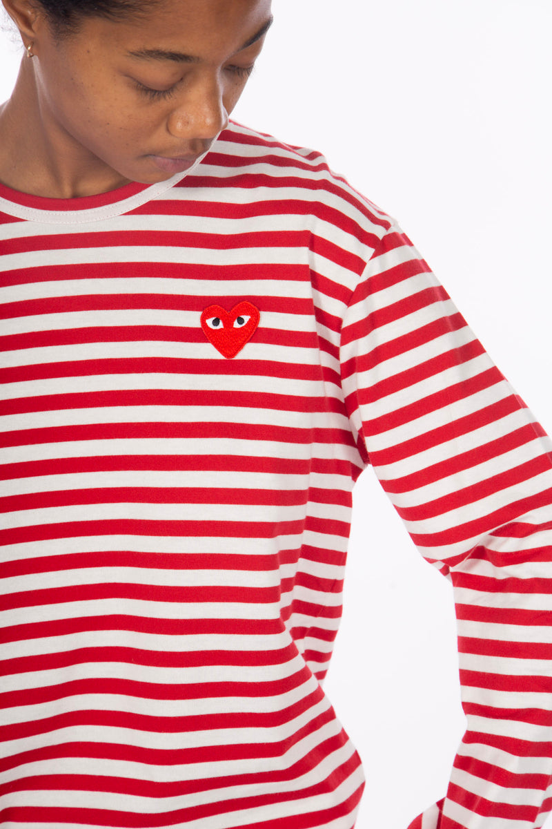 Red Striped Long Sleeve