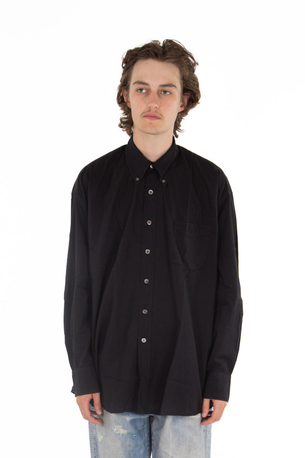 Borrowed BD Shirt Black Voile