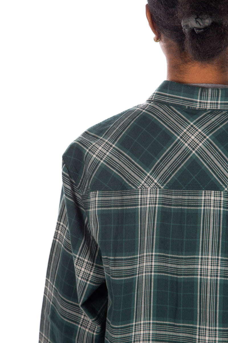 Portland Zip Shirt Green