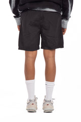 Embroidered Shorts Black