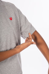 Grey Little Heart Tee