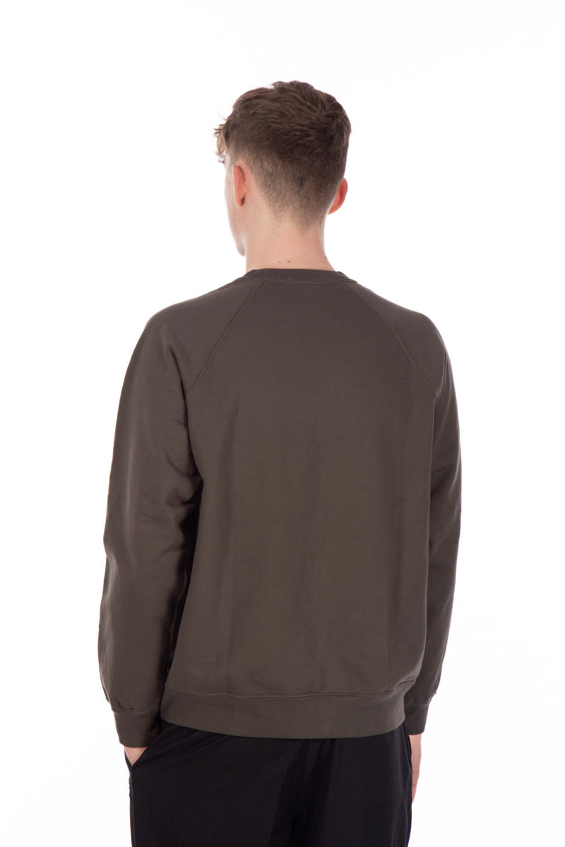 Heavyweight Raglan Sweatshirt Pure Brown