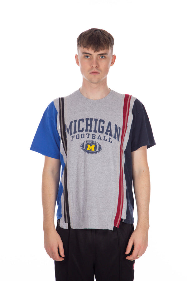 7 Cut College Wide Tee Michigan